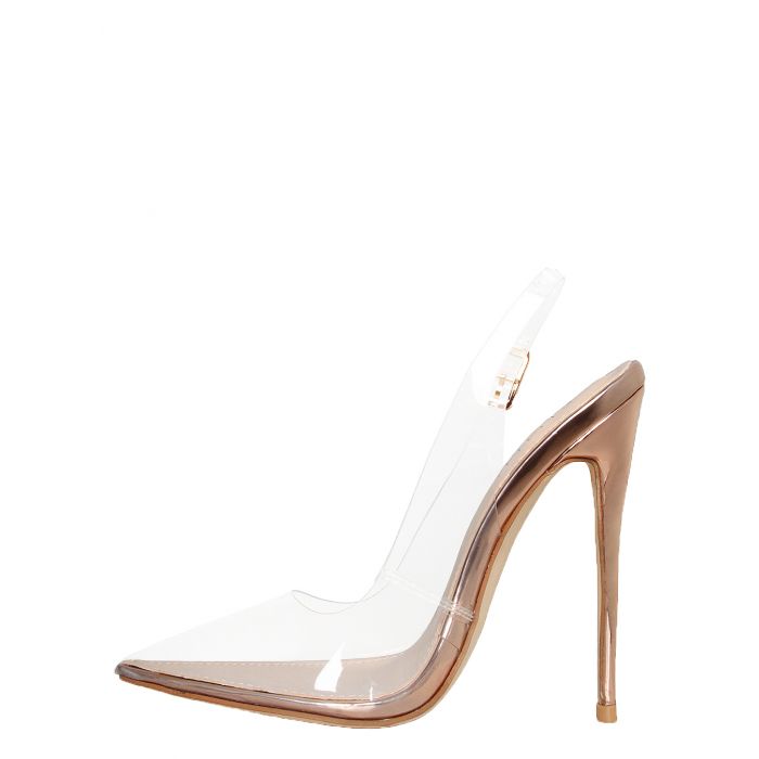 Chloe Clear Court Heels | STYLEINLAGOS