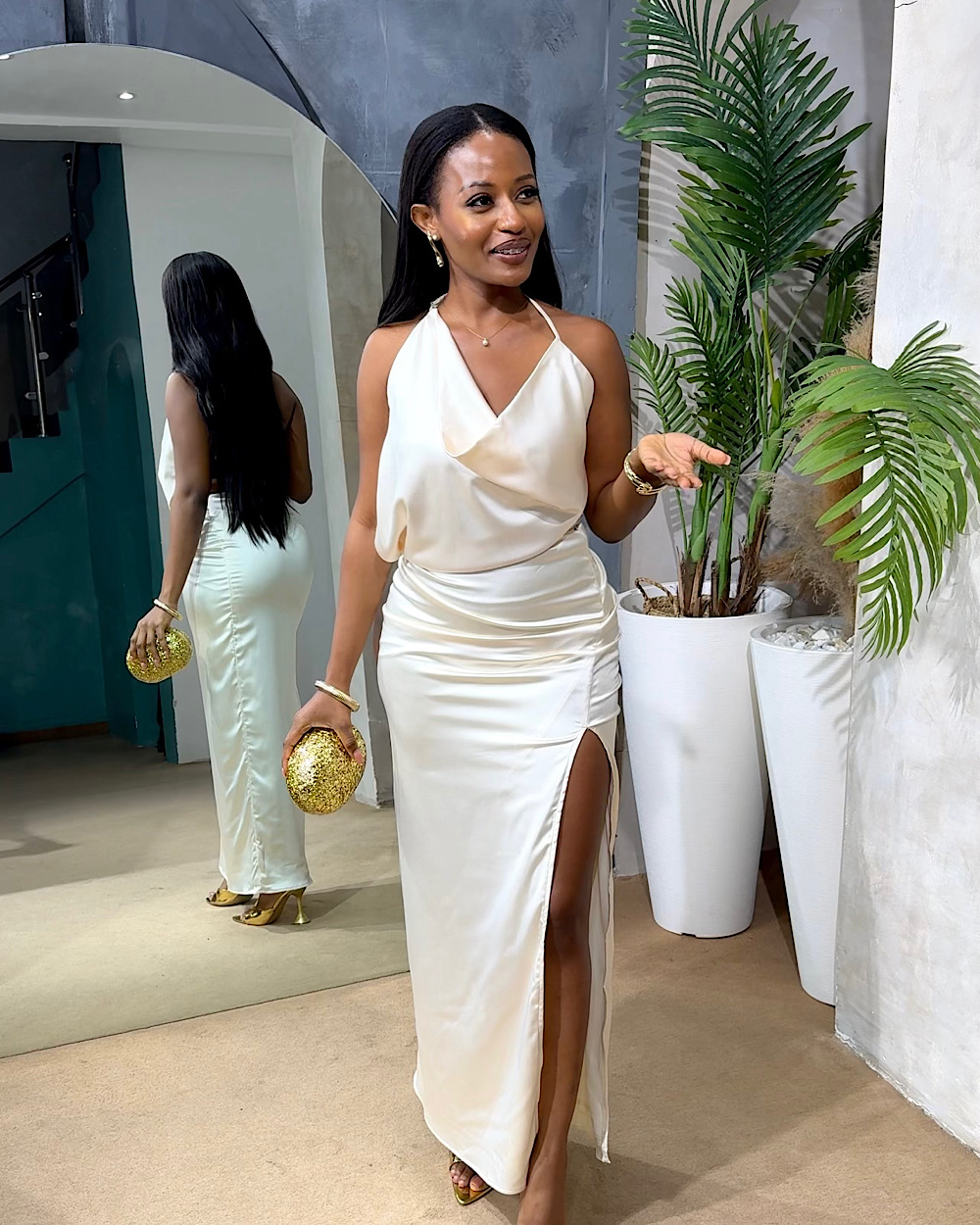 Samia Cream Dress