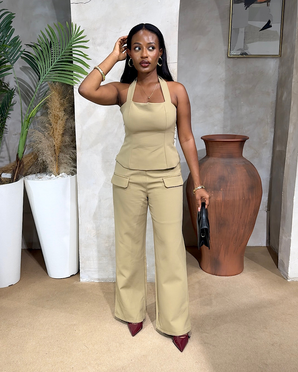 Adiat Trouser Set - Thumbnail