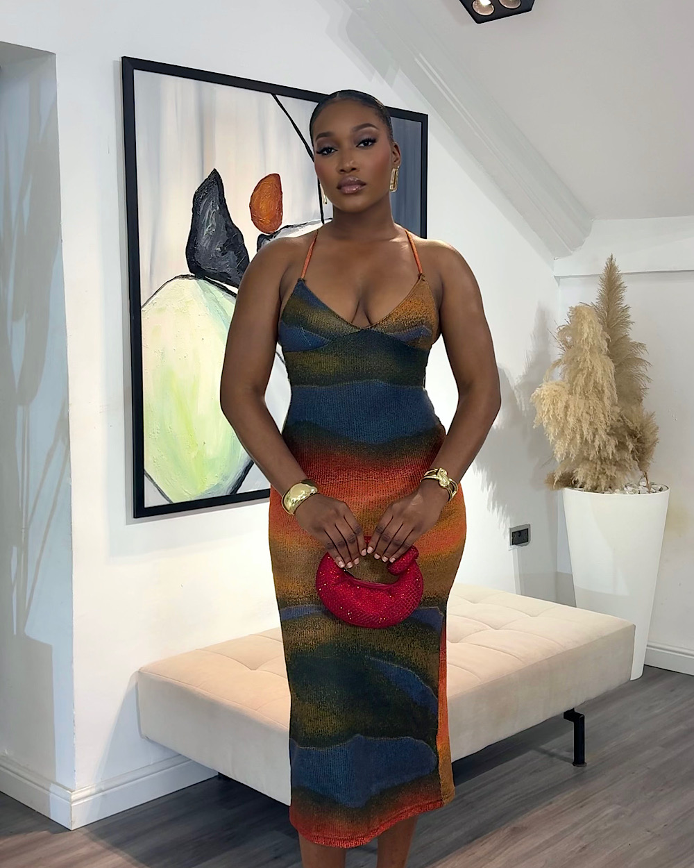 Martha Double Knit Dress - Thumbnail