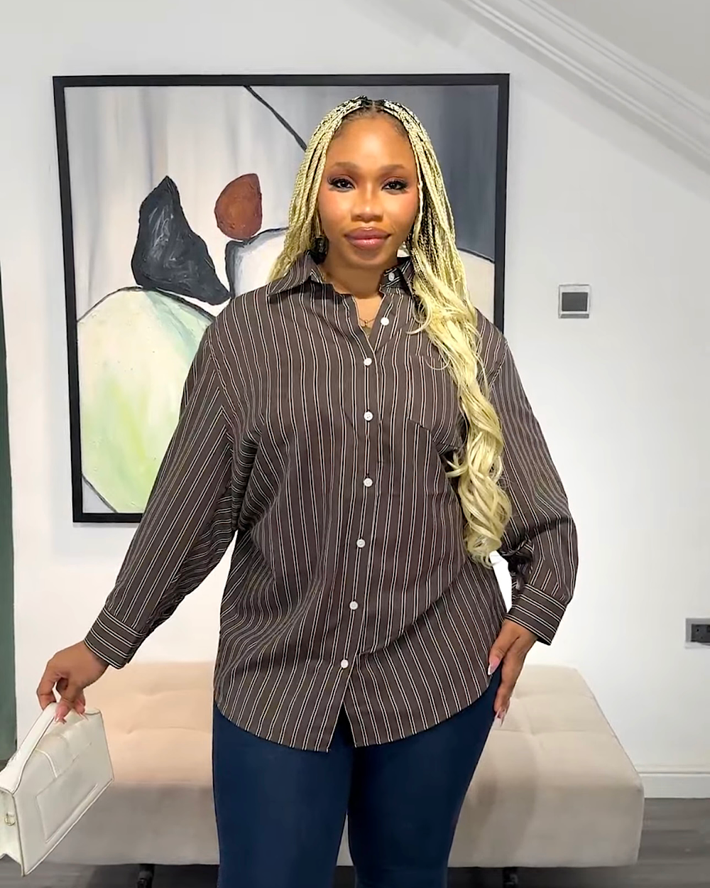 Faith Striped Shirt - Thumbnail