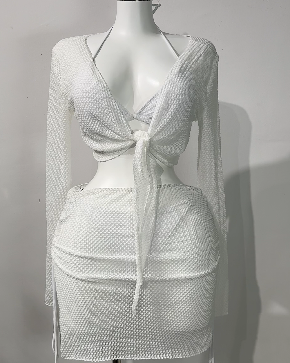 Tany White 4pc Bikini - Thumbnail