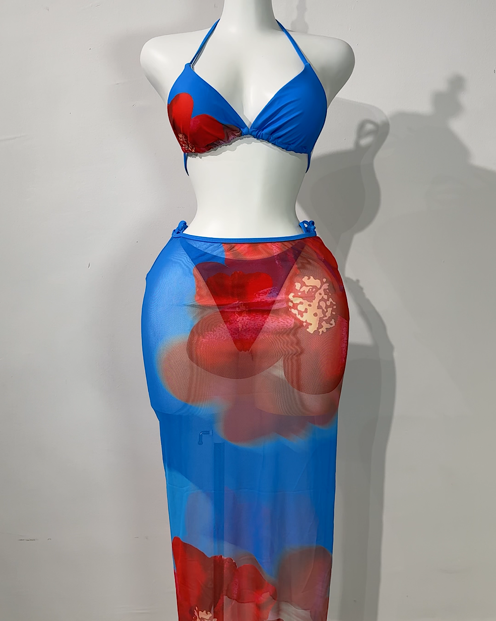 Irene Blue Bikini - Thumbnail