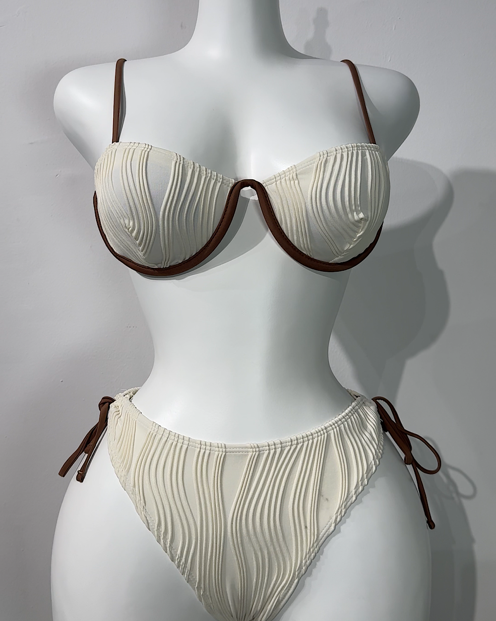 Hafsa Cream Bikini - Thumbnail