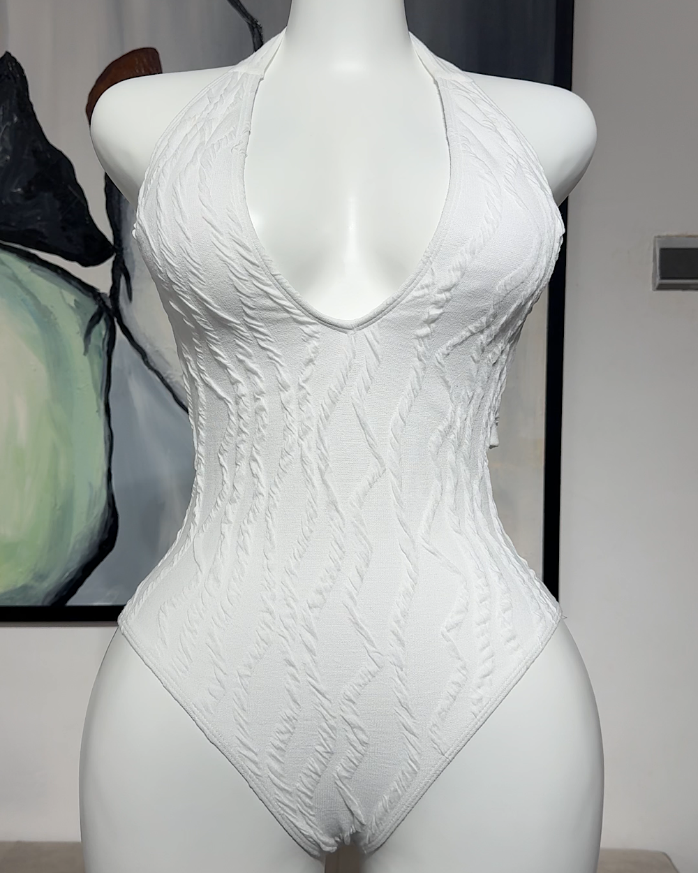 Alisa White Swimsuit - Thumbnail