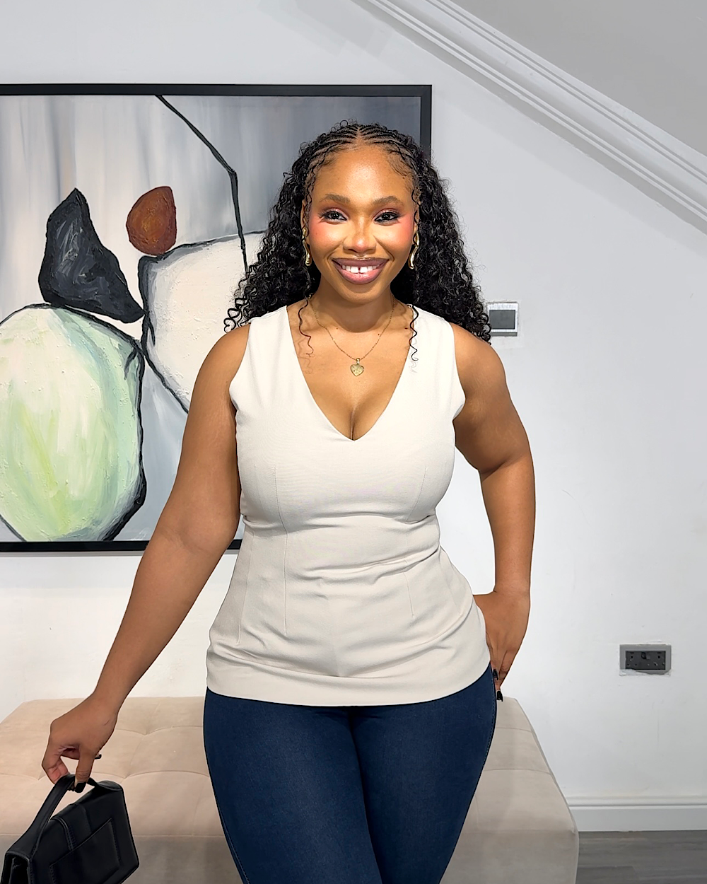 Ifunanya Cream Top - Thumbnail