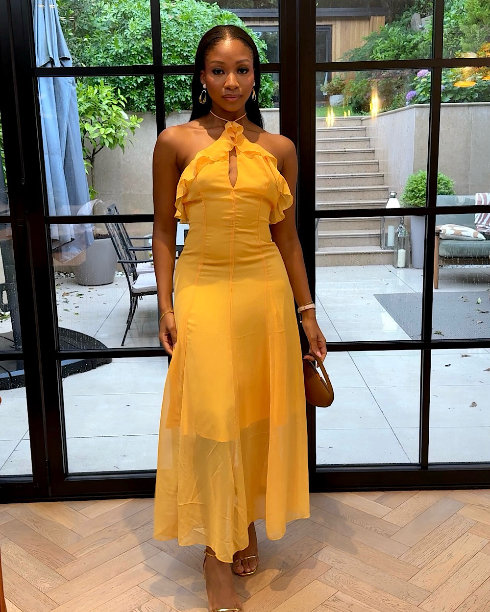 Catherine Yellow Dress - Thumbnail