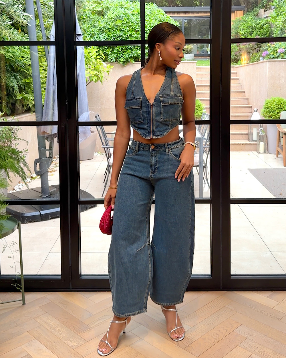 Nadine Denim Set - Thumbnail