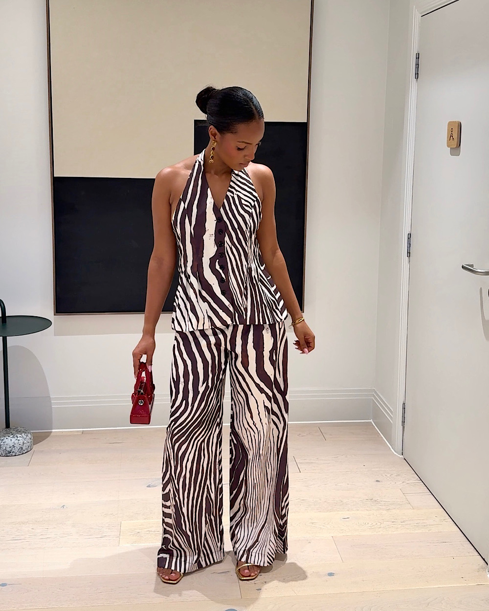 Adrianna Brown Zebra Set - Thumbnail