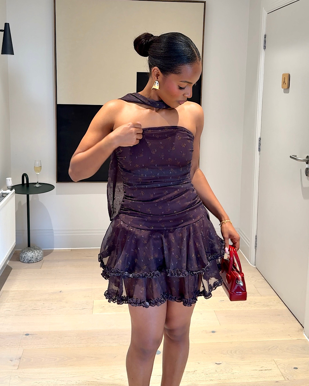 Maddie Frill Dress - Thumbnail