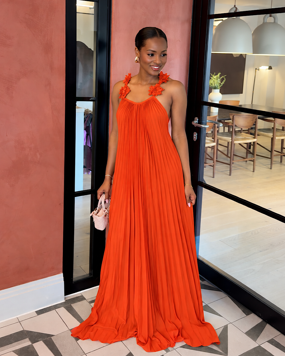 Ria Orange Maxi - Thumbnail
